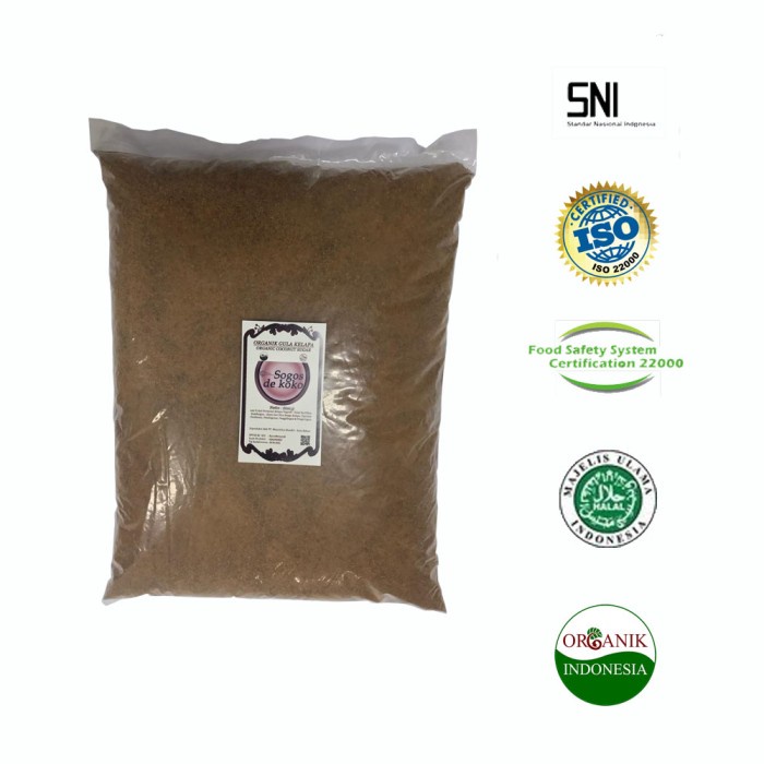

Gula Semut Kelapa / Coconut Sugar 5 kg packaging plastik polos