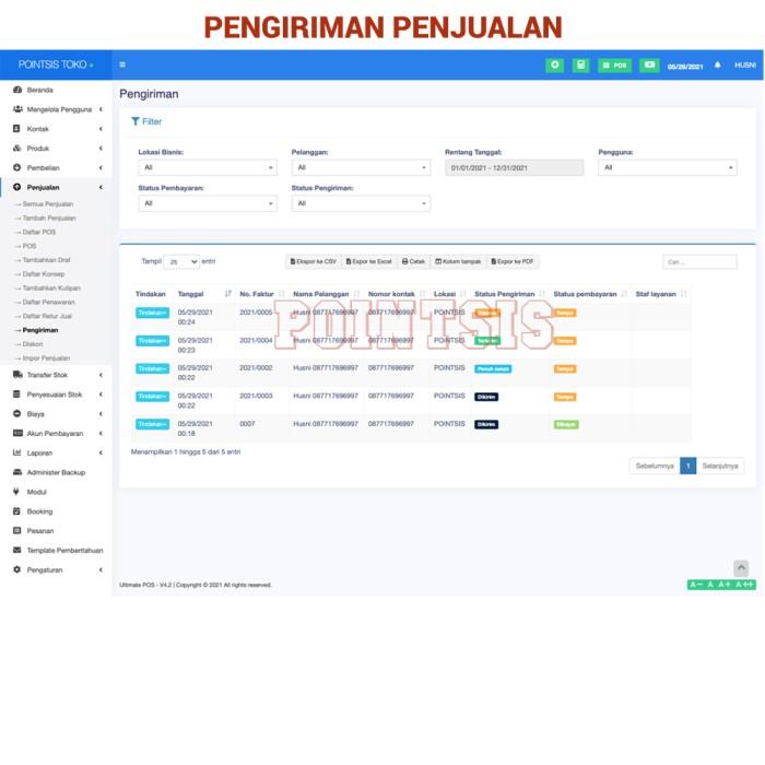 Source Code Aplikasi Kasir Pos Ultimatepos 3.4 Laravel