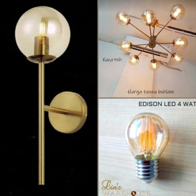 Lampu Gantung Modern Gold Order By Mr. Hakim Goffar Creepyscreem