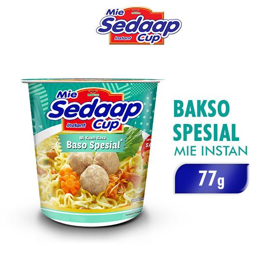 

Sedaap Cup Mie Instan Baso Spesial 77 Gr - Best Store