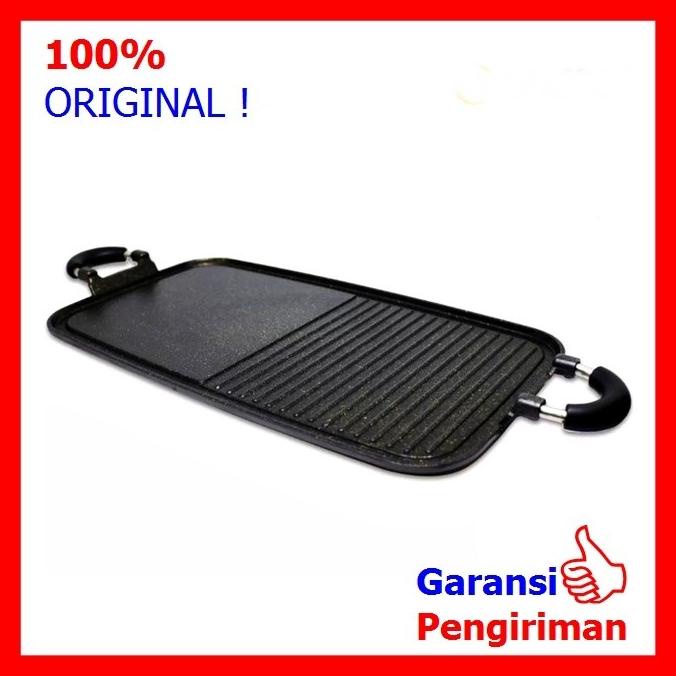 Multi Grill Pan Panggangan Bbq Grill Pan Omicko Dengan Pelat Duonalashop