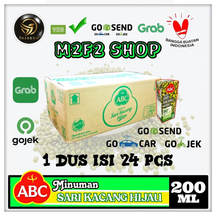 

ABC Minuman Sari Kacang Hijau - 200 ml (Khusus Gojek/Grab)