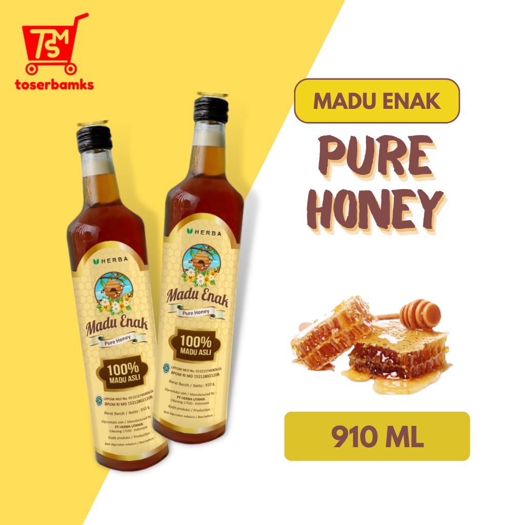 

MADU ENAK PURE HONEY BTL 910g