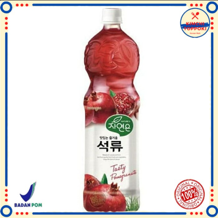 

Woongjin Zeiyeonun Pomegranate Minuman Korea import 1500 ml