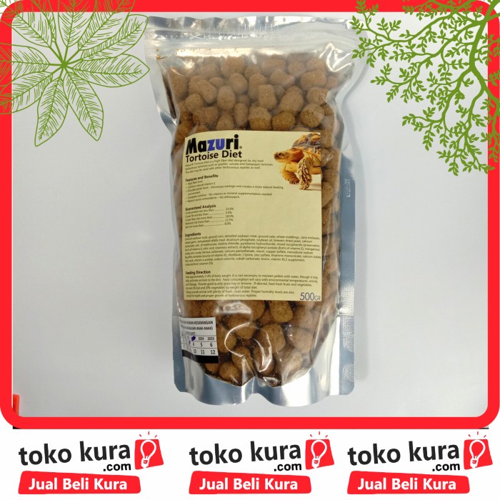 Mazuri Tortoise Diet 500 gr