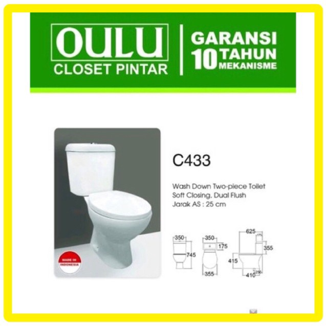 kloset duduk OULU C433