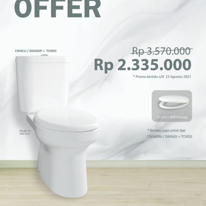 closet toto cw 421 standard