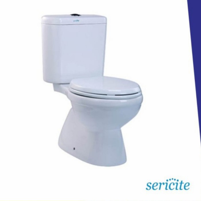 KLOSET DUDUK SERICITE - ( Tabung sprt TOTO-sudah SOFT CLOSED )