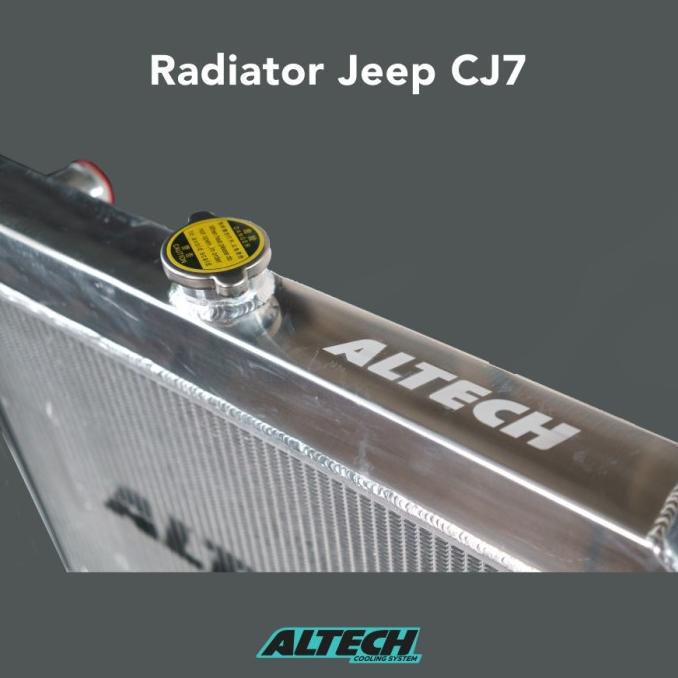 Radiator Alumunium Altech Jeep Cj Cj7 Original