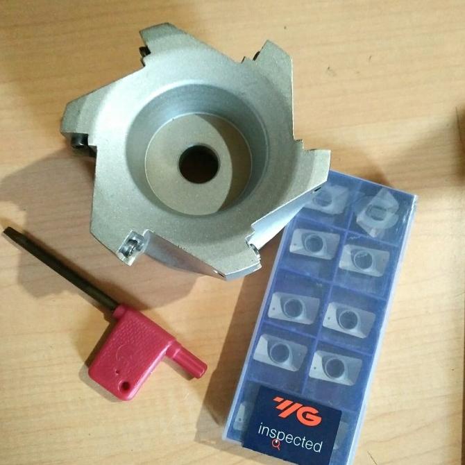 +++++] 400R 80-27 || 10 pcs insert APMT 160408 YG1 || Holder milling Baru