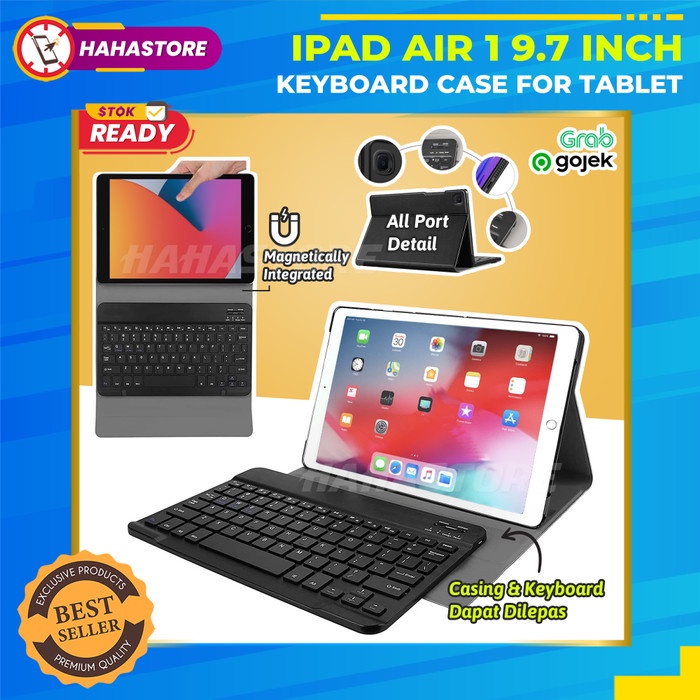 iPad Air 1 9.7 inch 2013 A1474 A1475 Book Cover Keyboard Case Tablet