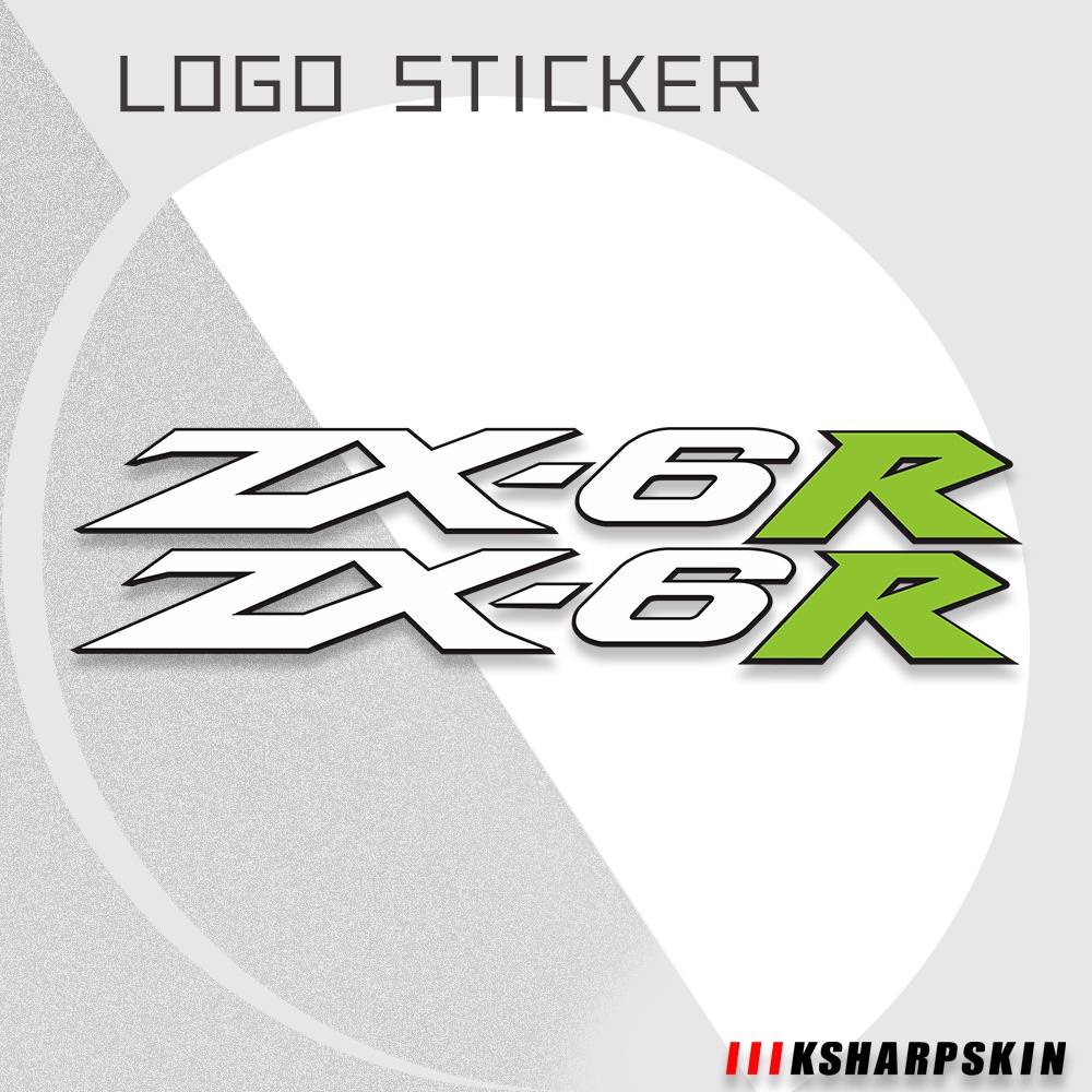 ❤pegatinas Motorcycle Reflective Stickers Body helmet fuel tank Waterproof ZX6R logo decal For KAWAS