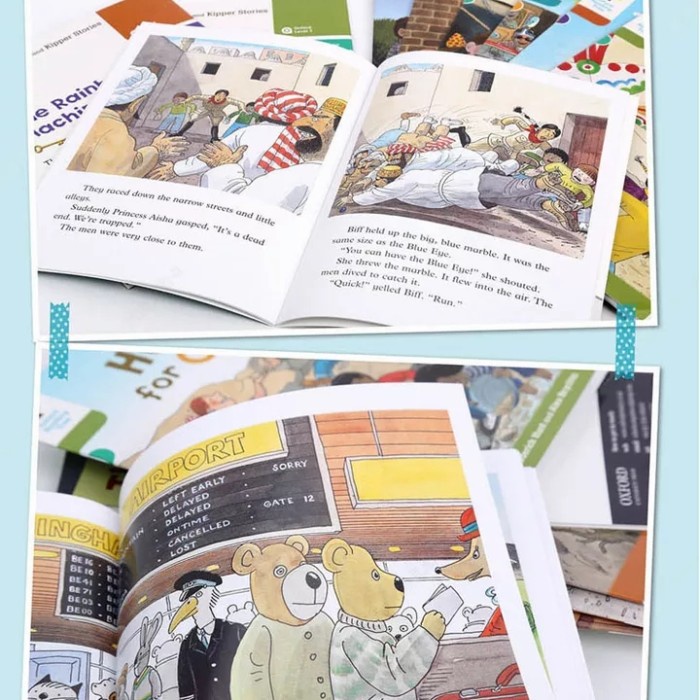 

5 Bedtime Story Oxford level 6 7 8 9/buku cerita anak bahasa inggris/
