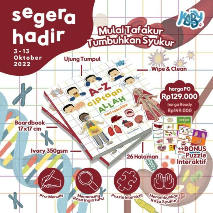 DISKON SPESIAL A-Z CIPTAAN ALLAH TERMURAH