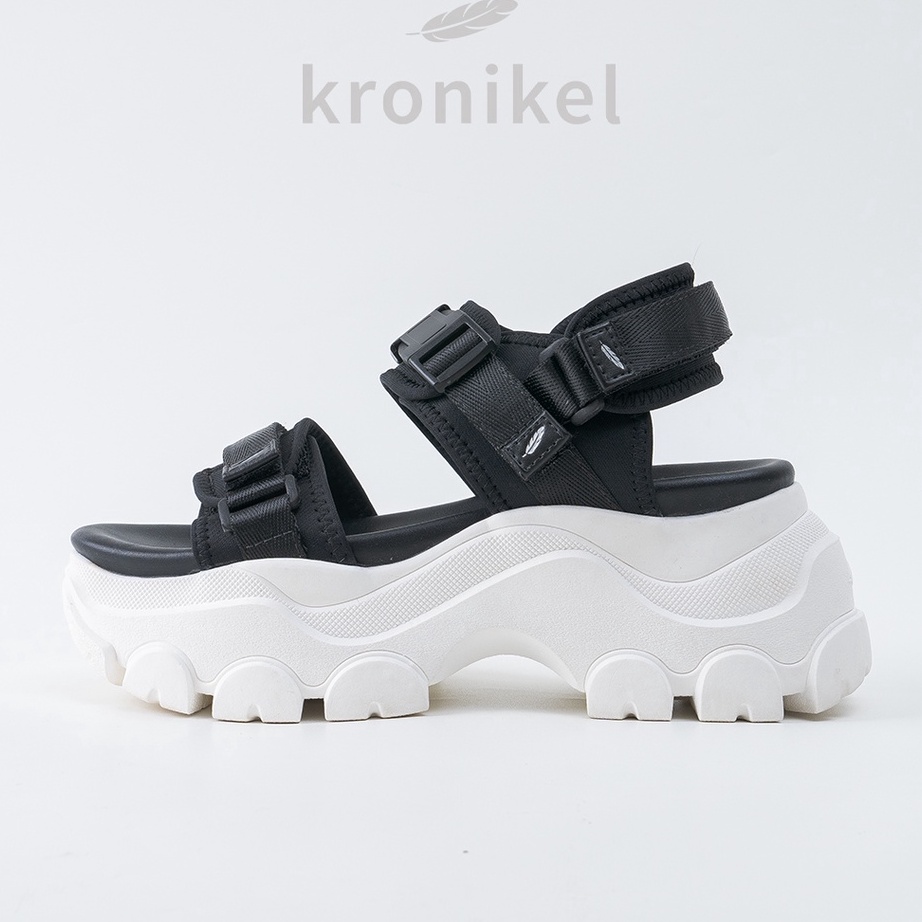 [PREMIUM LOKAL BRAND] KRONIKEL PROJECT // OSAKA 2-in-1 Sandals - Classic Black ❋