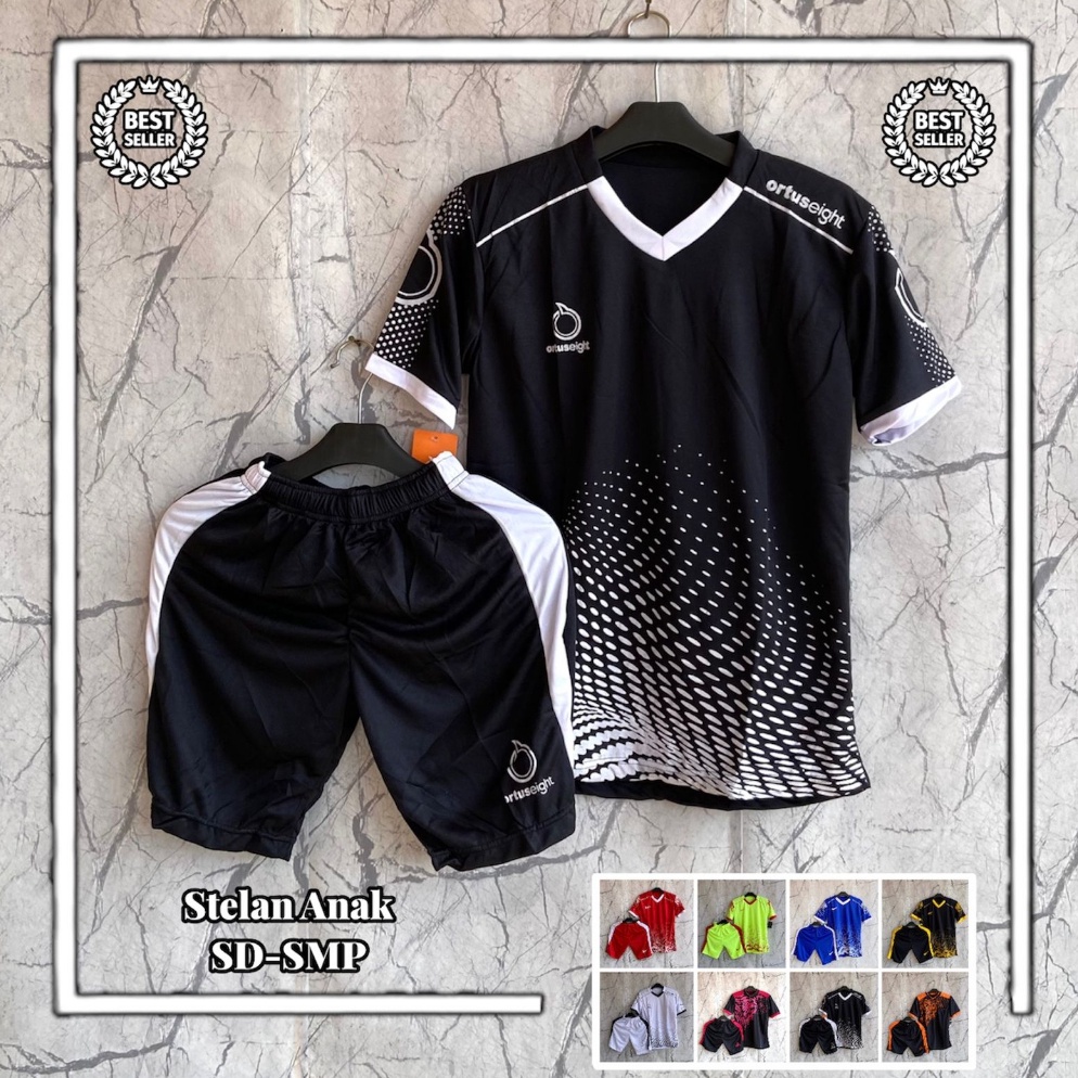 Shopee Sale Stelan Bola Anak Junior Ortus Baju Futsal Anak Kids Ortuseight Musim Promo