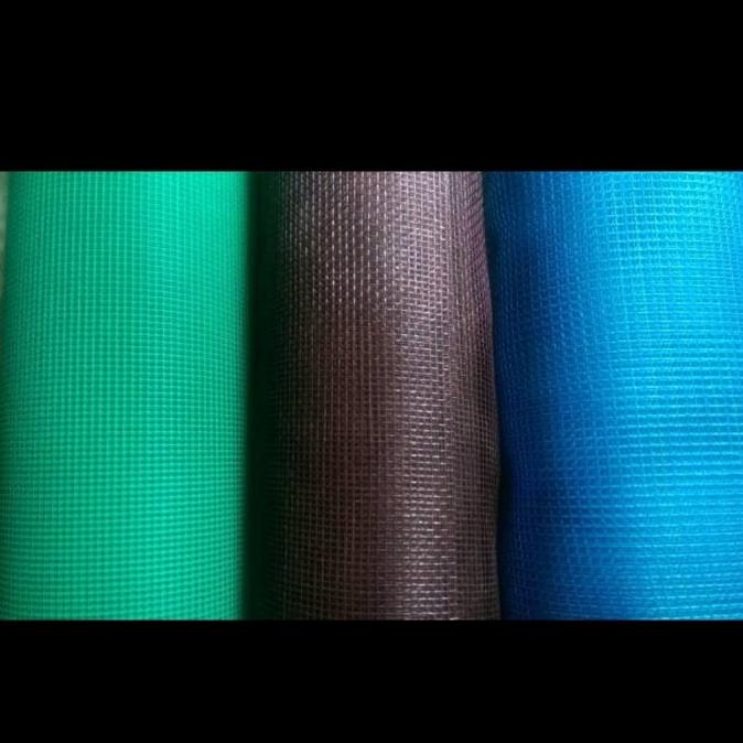 #@#@#@#@] KAWAT NYAMUK PLASTIK PER ROL ( 12 METER) BIRU COKLAT HIJAU KAIN KASA