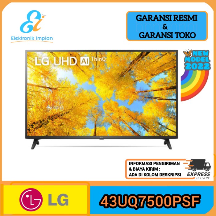Lg 43Uq7500 Smart Tv Lg 43 Inch 4K Uhd 43Uq7500Psf 43Uq75 Uq7500 Tv 43