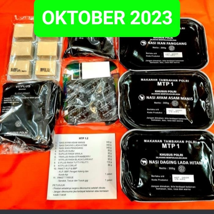 

RANSUM T2SP MTP MAKANAN TAMBAHAN POLRI MAKANAN SURVIVAL SIAP SAJI