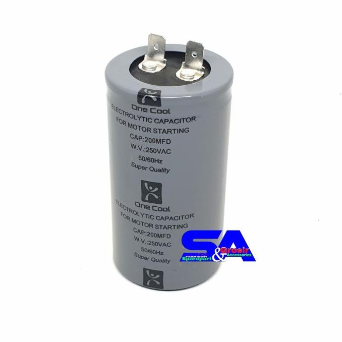 $$$$] Kapasitor Starting 200 uf/Capacitor 200uf/Capasitor Starting 200MFD