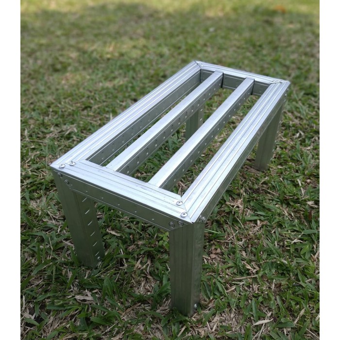 Rak Pot Bunga Minimalis - Rak Tanaman - Unik Baja Ringan 40Cm Berkualitas