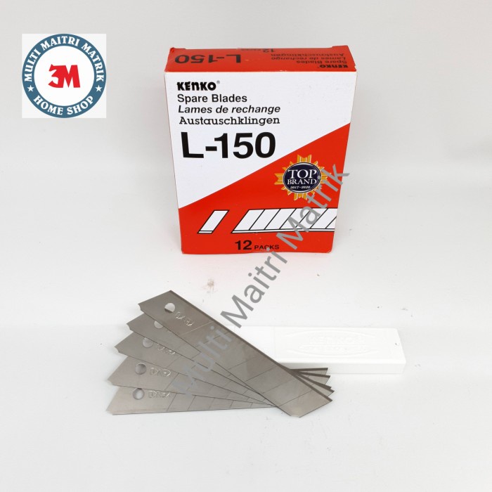 

Isi cutter besar Kenko L 150 / isi pisau Carter Kenko besar L 150