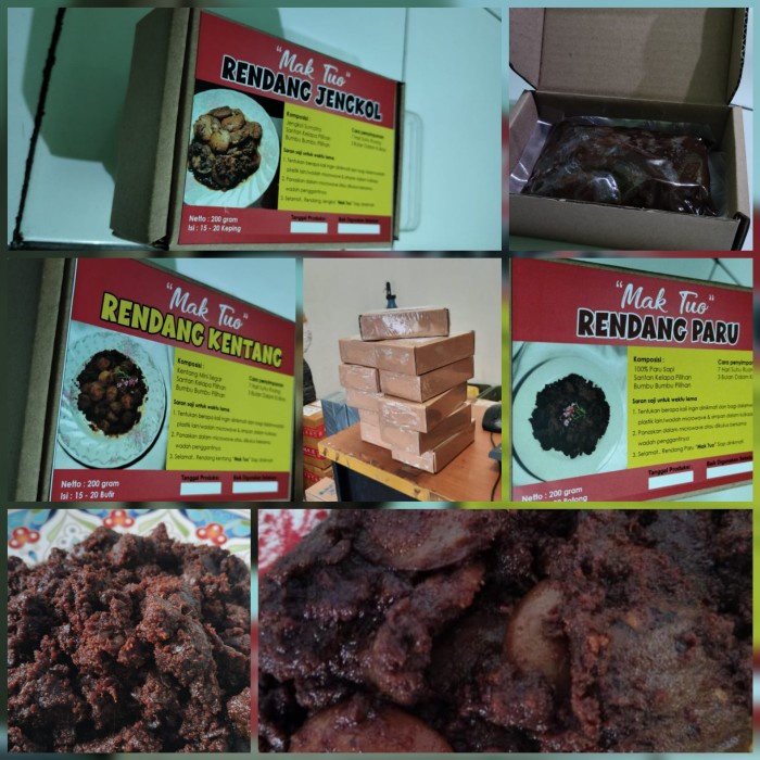 

PAKET HEMAT DAPET 3: RENDANG PARU, RENDANG JENGKOL DAN RENDANG KENTANG