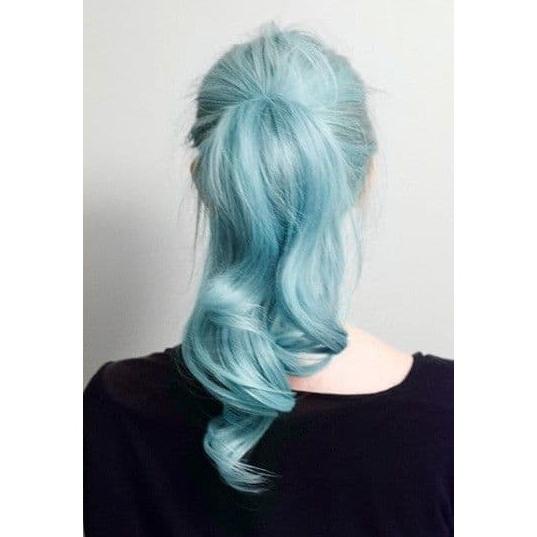 PREMIUM COLORE FRESCO BABY BLUE  CAT RAMBUT BIRU MUDA BAHAN DASAR AIR TANPA TAMBAHAN DEVELOPER qurro