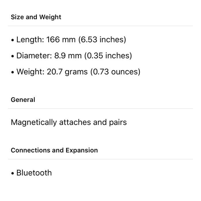 Apple Pencil 2Nd Generation Ipad Mini 6 2021 Apple Pencil 2 Gen 2