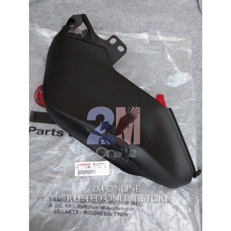Cover Tangki R15 Vva Kiri Hitam Doff Ori Ygp Bk6-F4129-00-P1