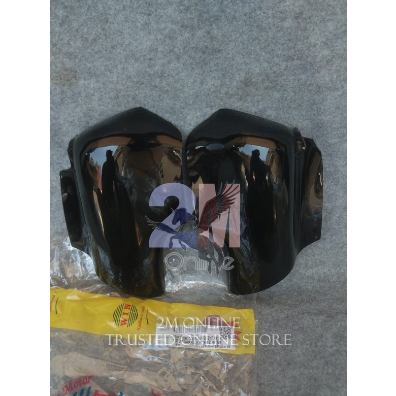Tutup Shock Depan Jupiter Z 06 Hitam Merk Win 5Tp-F3122 5Tp-F3132