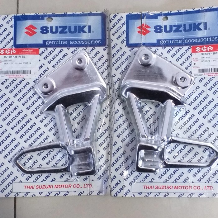 breket step crome suzuki skywave SGA thailandz sepasang