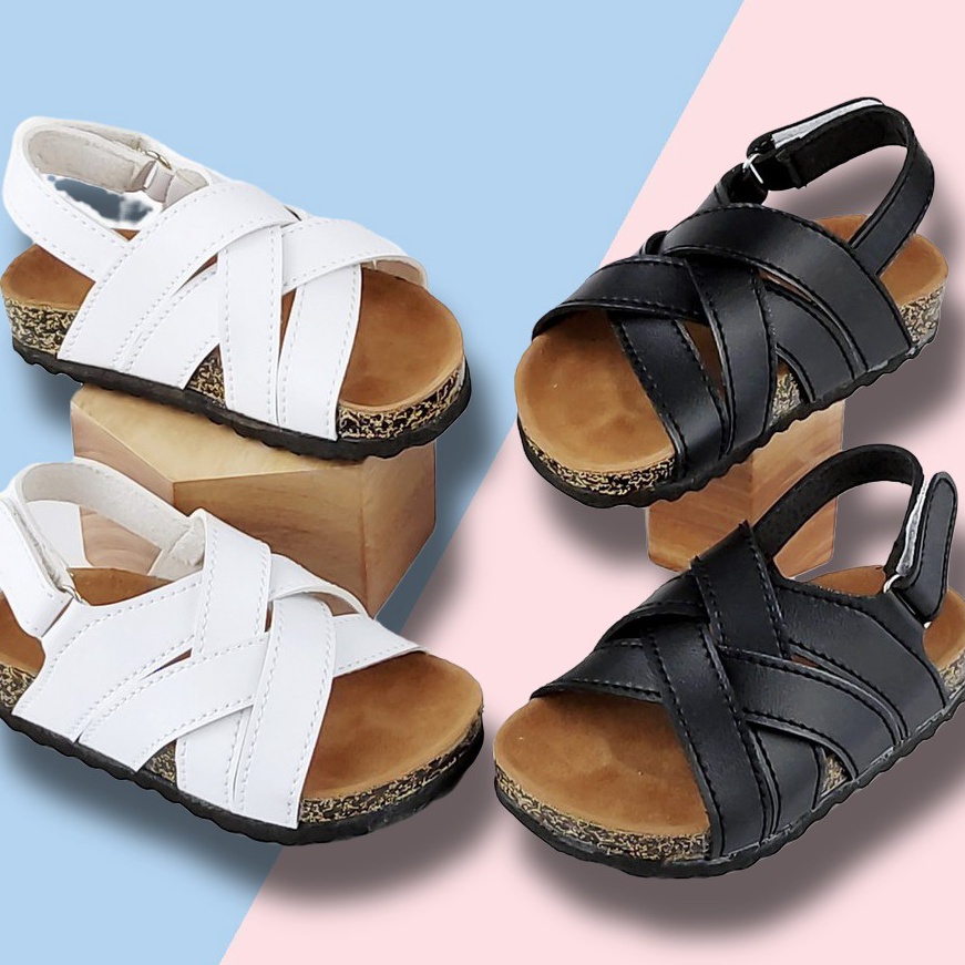 (R95✪] Ava Baby Sandal Anak Laki-laki dan Perempuan Usia 1-5 Tahun Model Puyuh Tali Belakang Sendal 