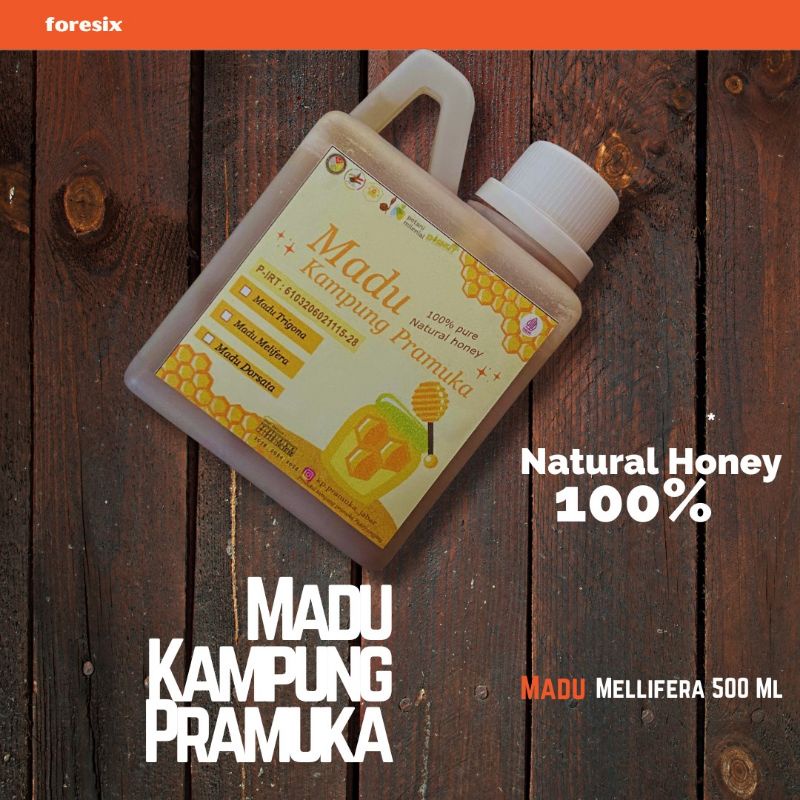 

Madu Kampung Pramuka Mellifera 500ml