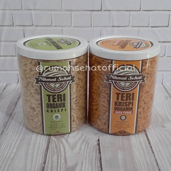 

[ZRO/㊛> NIKMAT SEHAT Teri Krispi Organik Gluten Free 225gr (Gross) / berkualitas♫