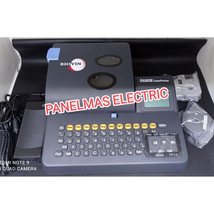 

Mesin print cetak Marker Tube Biovin s650e untuk OMT KABEL MARKER