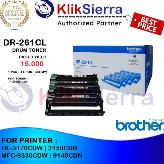 BROTHER Drum DR-261CL | DR261CL | DR261 CL Original
