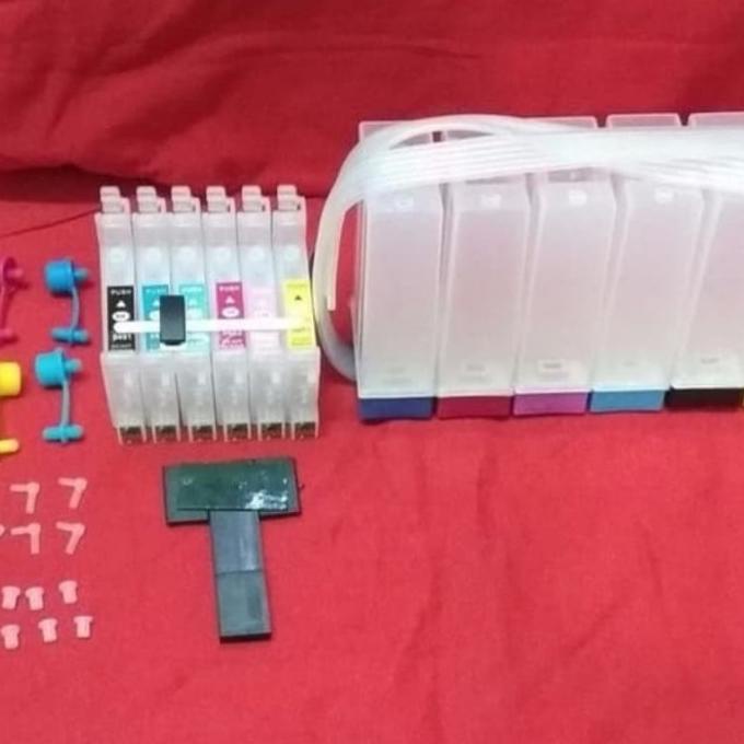 ciss infus epson R230 (catridge +tabung epson)