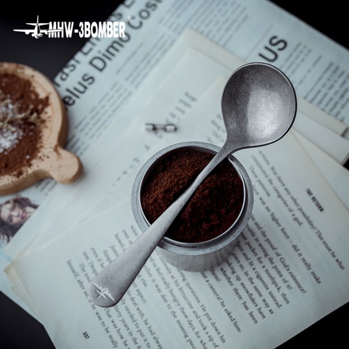 Coffee Cupping Spoon/ Sendok Stainless Tes Cupping Kopi