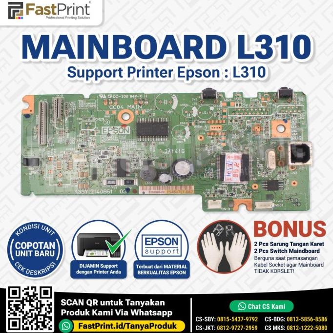 Fast Print Mainboard Motherboard Printer Epson L310