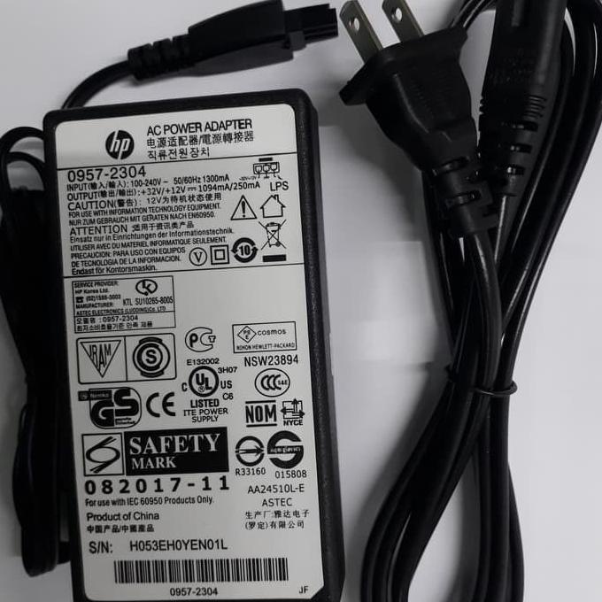 Power Supply Adaptor Printer HP Officejet 7110 7510 7610 7612