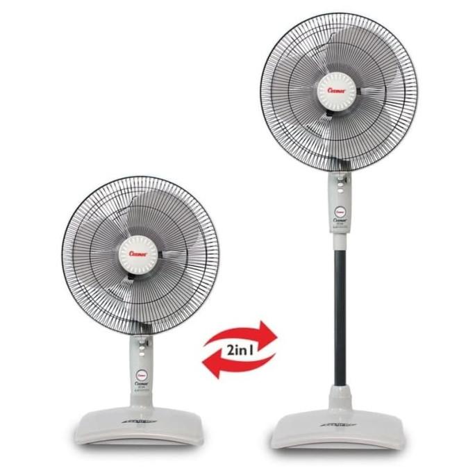Kipas Angin Cosmos 16 Inch Sn Twino / Stand Fan Cosmos 16 Sn Twino Ok