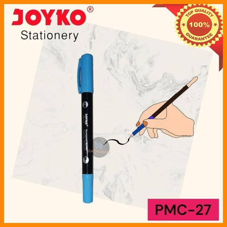 

(blg) ( satuan ) joyko pmc27 pmc 27 spidol dual tip color pemanent marker
