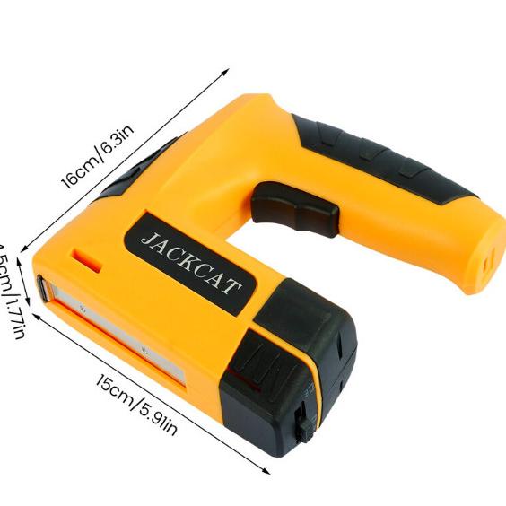 Staples Paku Tembak Otomatis 2 In 1 Baterai 4V