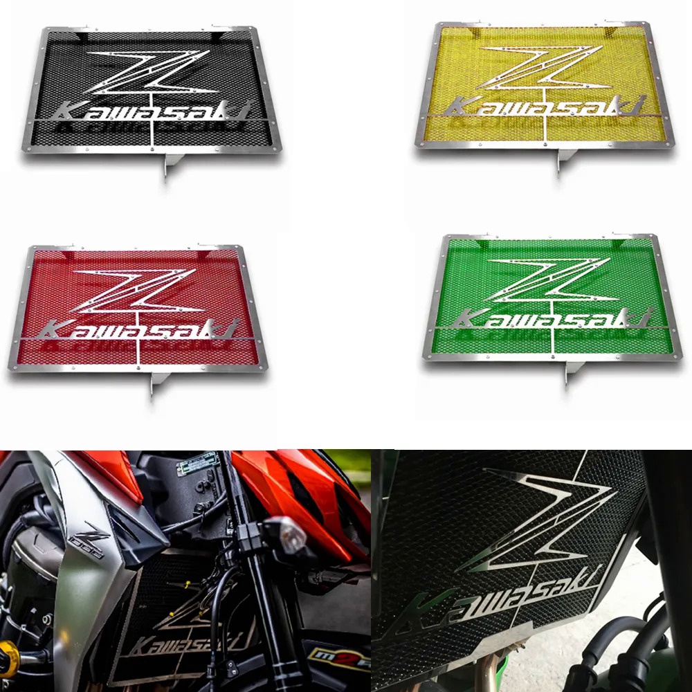 ❤For Kawasaki Z1000 Z1000SX Z800 Z750 ZR1000F ZR1000G Ninja1000 Motorcycle Radiator Guard Cover Prot