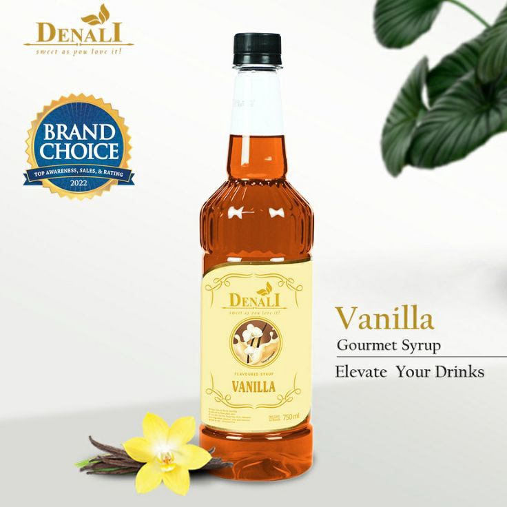 

#Sale DENALI SYRUP 750 ML VANILLA SIRUP DENALI RASA VANILLA