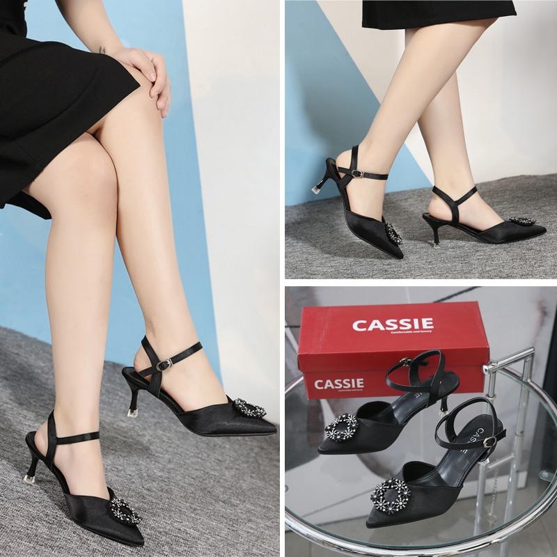 Cassie High Heels Wanita Sepatu Heels Wanita ( A2 ) Heels Kondangan Wanita Heels Pesta 6 Cm