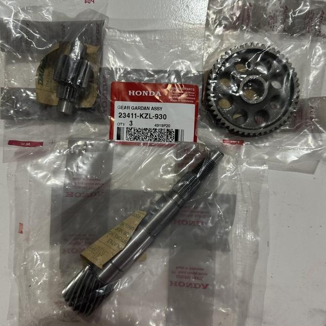 Isi 3 Kzl Gear Gardan Assy Gigi Motor Rasio Cvt Beat Fi Spacy Scoopy