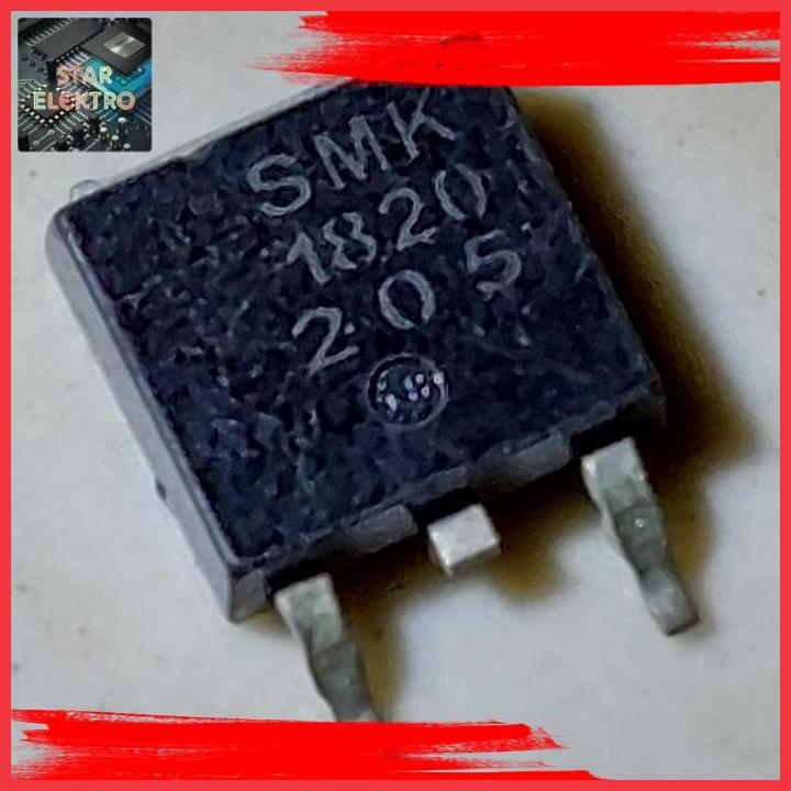 (STEL) SMK 1820 TO-252 SMD SMK1820 SMK1820D 18A 200V MOSFET N-CHANNEL AUK FET