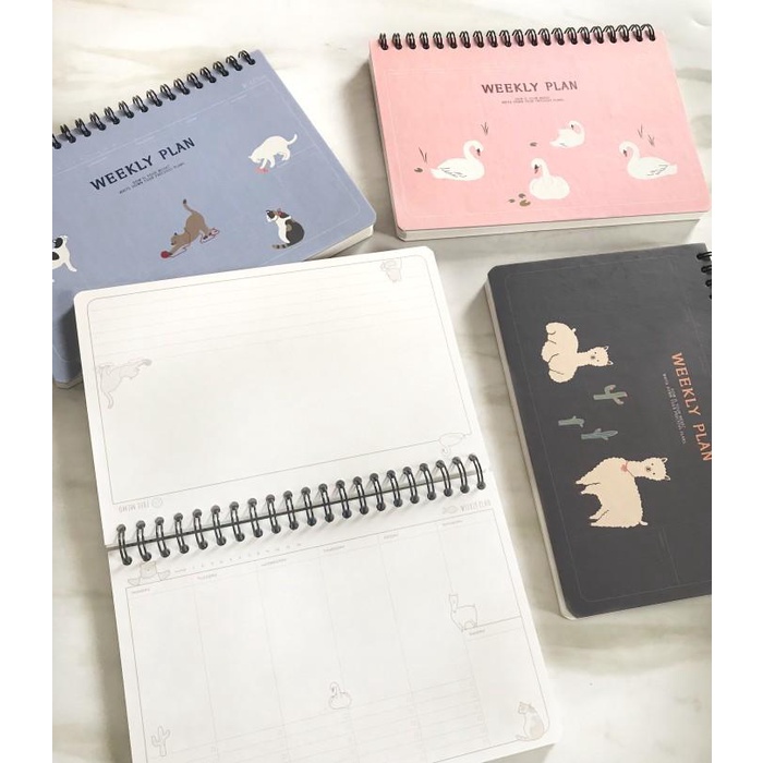 

Buku Agenda Weekly Planner Animal Kingdom